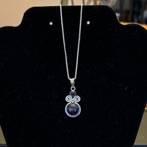 Purple Stone Pendant